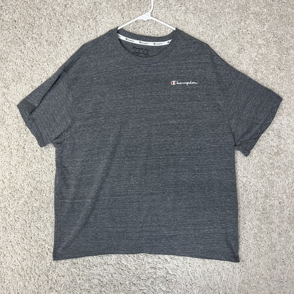 Champion Shirt Mens XL Athletic Performance Short Sleeve Tee Top Casual Basic